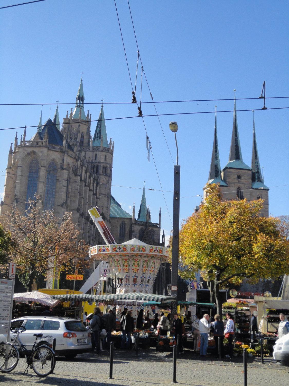 Pension Am Dom Erfurt Buitenkant foto