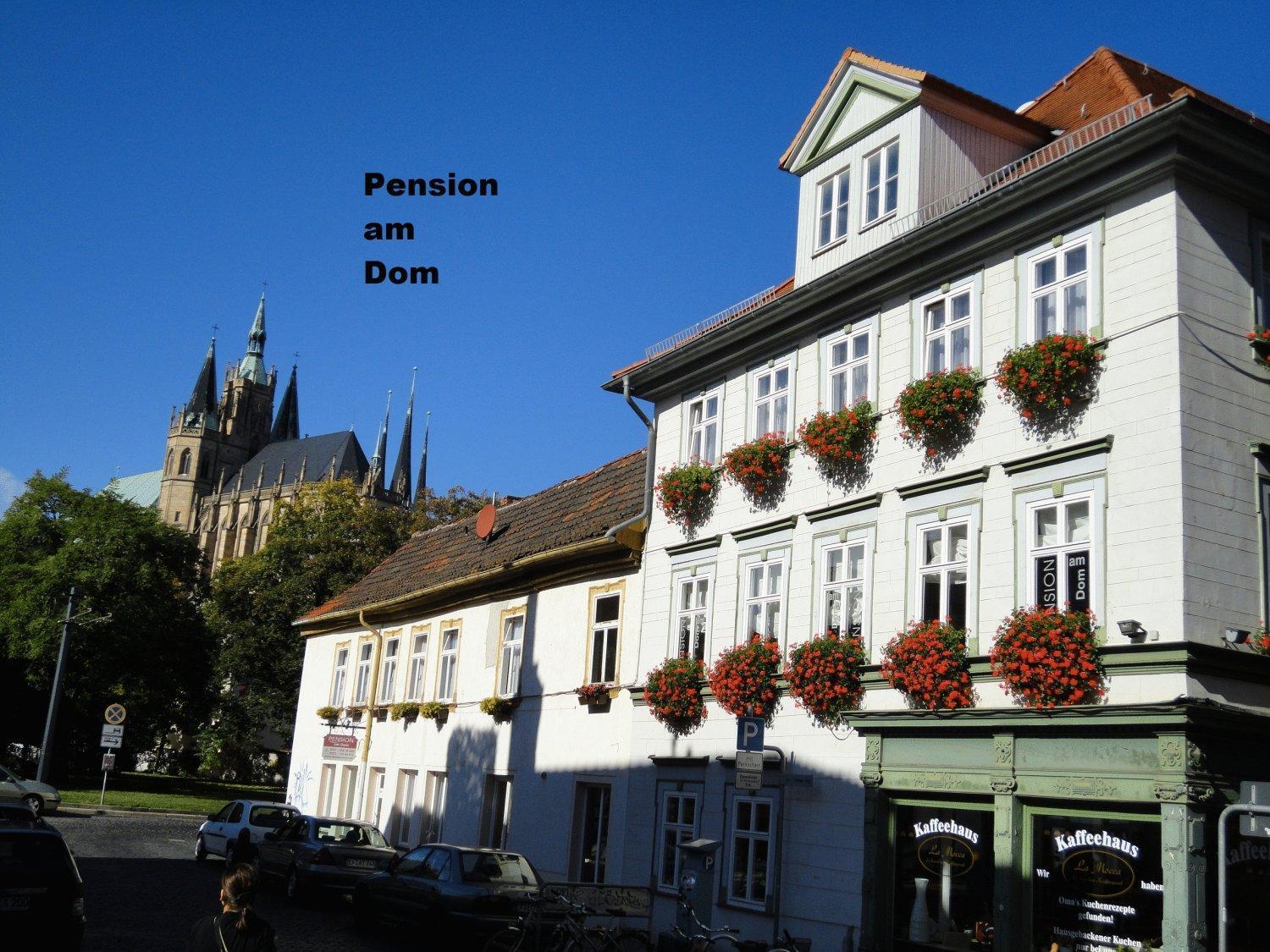 Pension Am Dom Erfurt Buitenkant foto