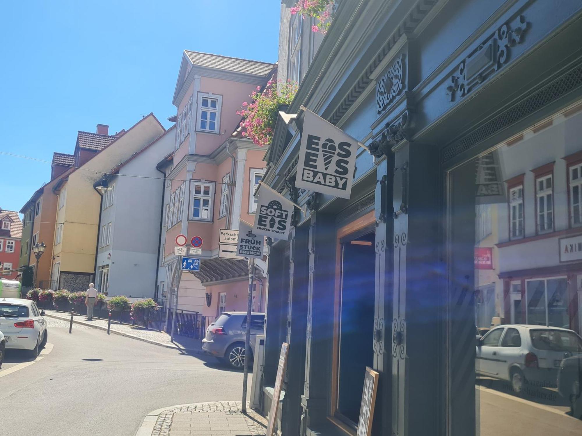 Pension Am Dom Erfurt Buitenkant foto